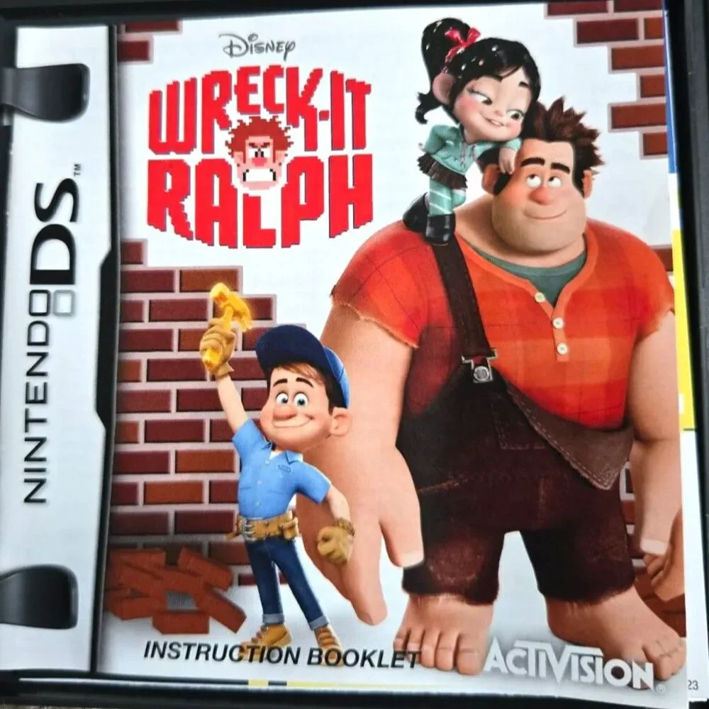 Wreck-It Ralph Nintendo DS 3DS (CIB w/ Manual) Tested